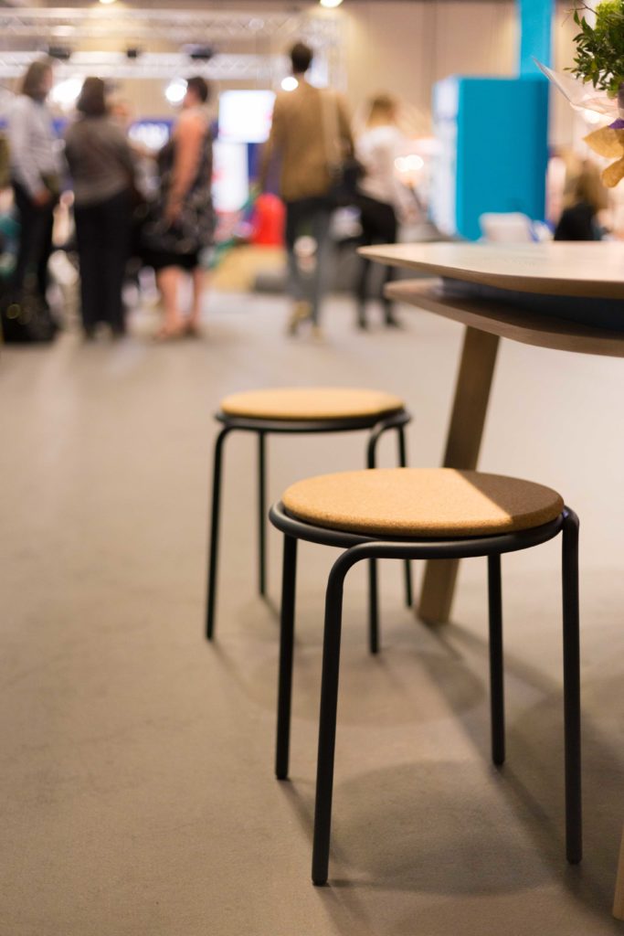 mobilier pour stand, Atlanbois, agence Parade