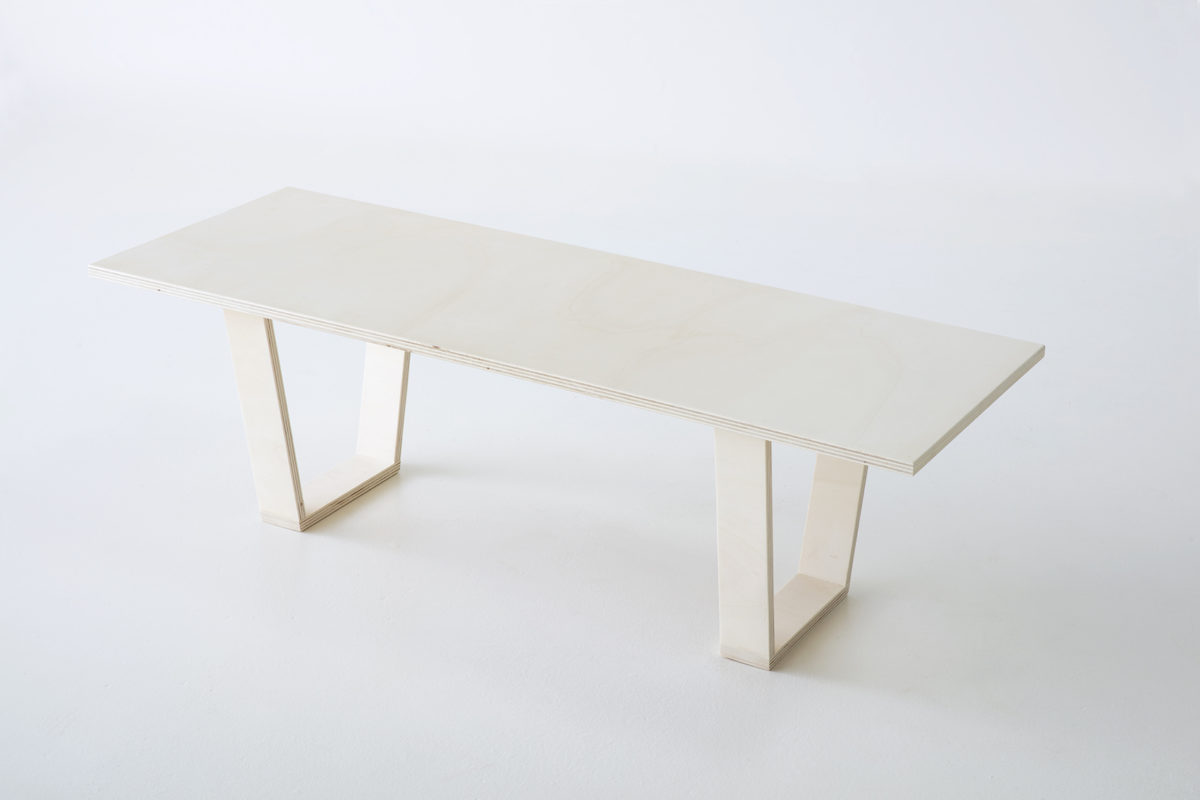 table basse rectangulaire, agence PARADE