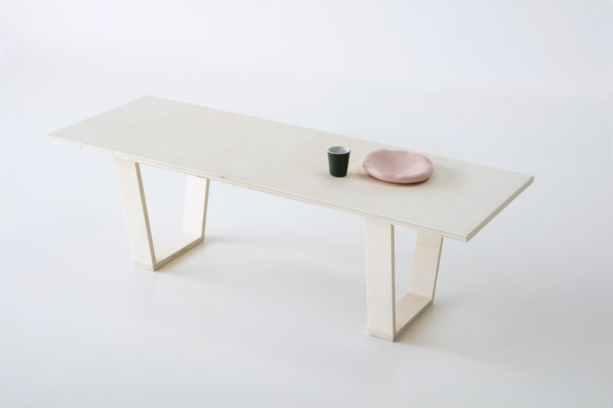 table basse rectangulaire, agence PARADE