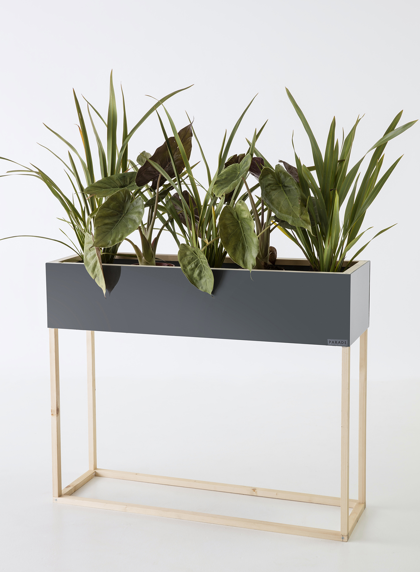 jardinière en bois, agence PARADE